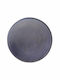 Zaros Round Serving Tray in Black Color 40x40cm IN280 1pcs