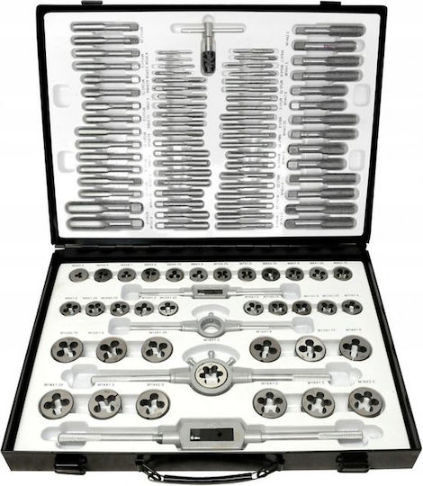 Set de tarozi și filiere Bass Bs-2144 110 buc M3 – M20 HSS