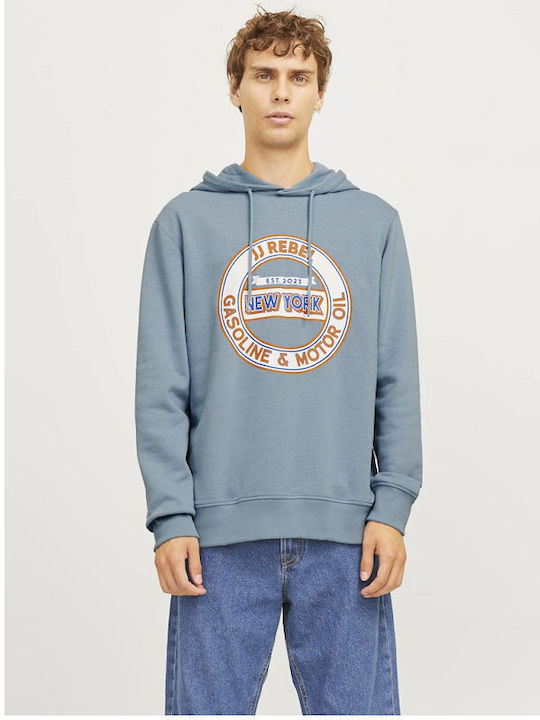 JJ Rebel Sweatshirt with Hood Blue