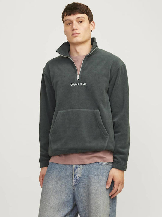 Jack & Jones Jorvesterbro Sweatshirt Fleece GREEN