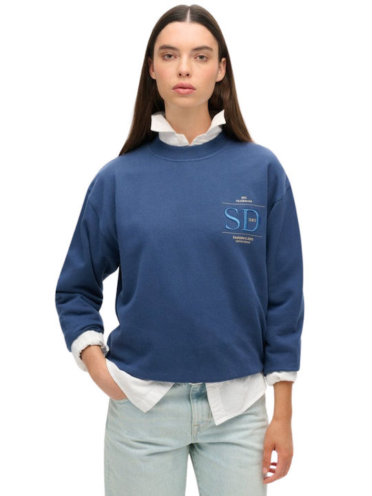 Superdry Women's Sweatshirt Blue