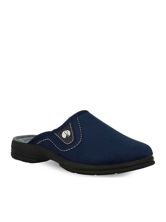 Inblu Herren Hausschuhe Blau Anatomisch