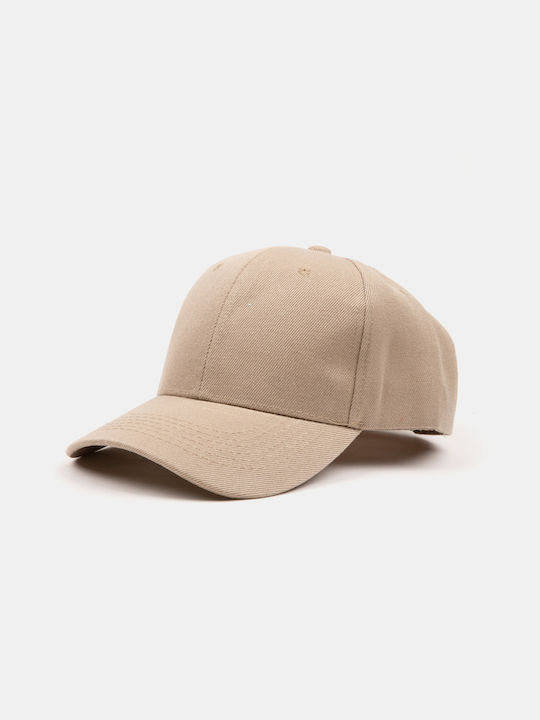 Women's Jockey Hat Beige Beige