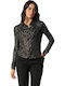 Women's Long Sleeve Shirt Black