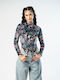 Long Sleeve Turtleneck Bodysuit Regular Fit Multicolour