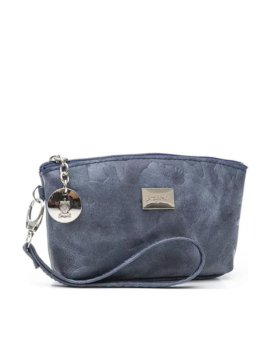 Fragola Large Women's Wallet Travel Blue Creatures