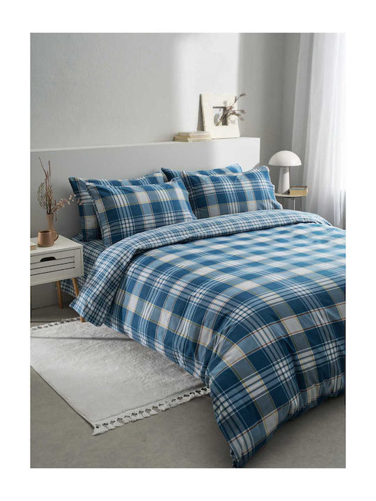 Vesta Home Queen 220x230cm Oslo Blue