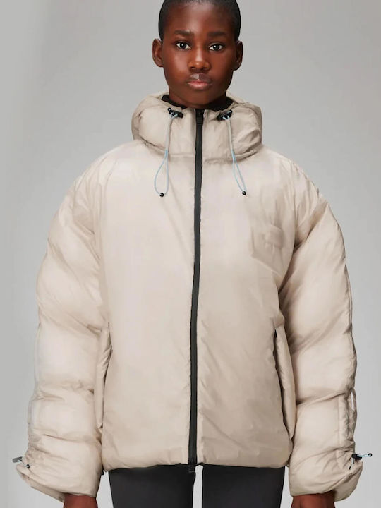 Kevo Vision Scurtă Jachetă de femei Puffer Beige