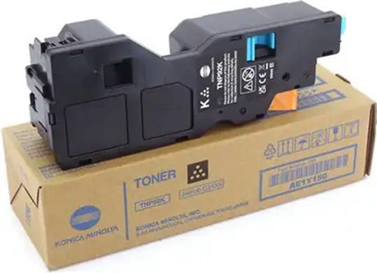 Konica Minolta TNP-92K Original Toner Laser Drucker Schwarz Hohe Rendite 6000 Seiten