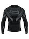 8 Weapons Long Sleeve Shirt 8300009-3-BKBK for Jiu-Jitsu Black
