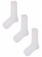 K Socks Ανδρικές Κάλτσες Λευκές 3Pack