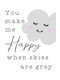 Kids Poster You Make Me Happy 50x70cm