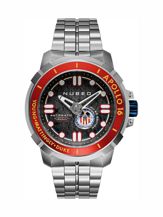 Nubeo Uhr Automatik mit Metallarmband