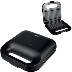 Life Tostaki 750W για 2 Τοστ Μαύρη