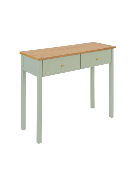 A-s Mohea Wooden Console Table Turquoise L100xW35xH80cm