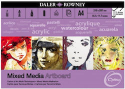Daler Rowney Skizzenblock Mixed Media A4 21x29.7cm