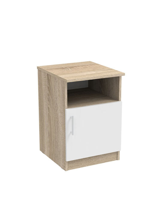 Κομοδίνο Galdi Ξύλινο Μπεζ 40x45x60cm 361-000035
