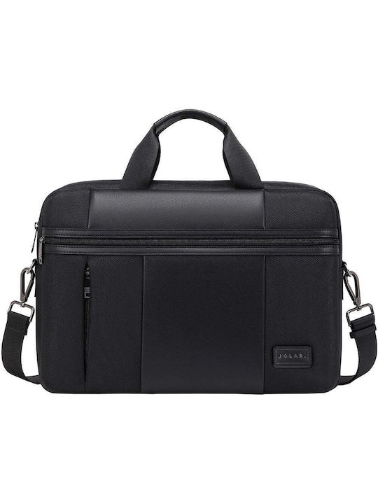 Jolar Impermeabila Geantă De umăr / de mână pentru laptop 15.6" în culoarea Negru GP02398BK