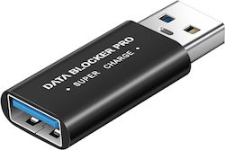 Avizar Usb Data Blocker Super Charge Black