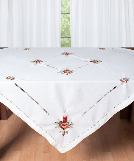 Silk Fashion Χριστουγεννιάτικο Τραπεζομάντηλο Υφασμάτινο 170x215εκ.