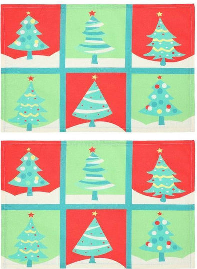 Next Weihnachtlich Tischsets Stoff L42xB28cm.