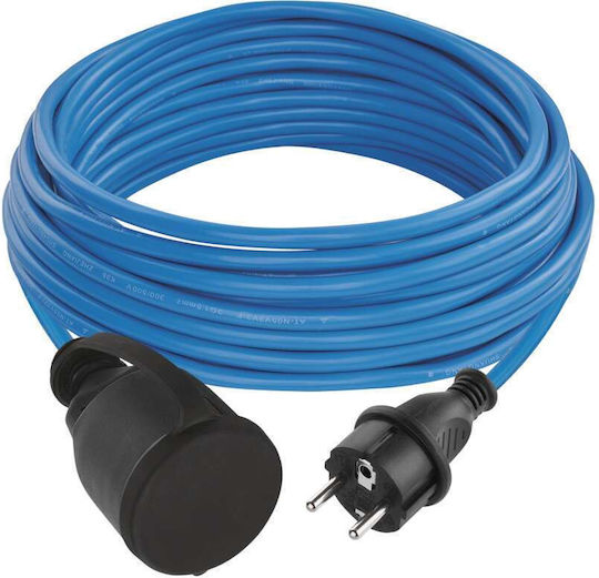 Emos 1 Platz mit Kabel 10m Blau