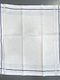 Attica Μαντήλι Ανδρών 100% Cotton Art.at-44 Λευκο-καρω