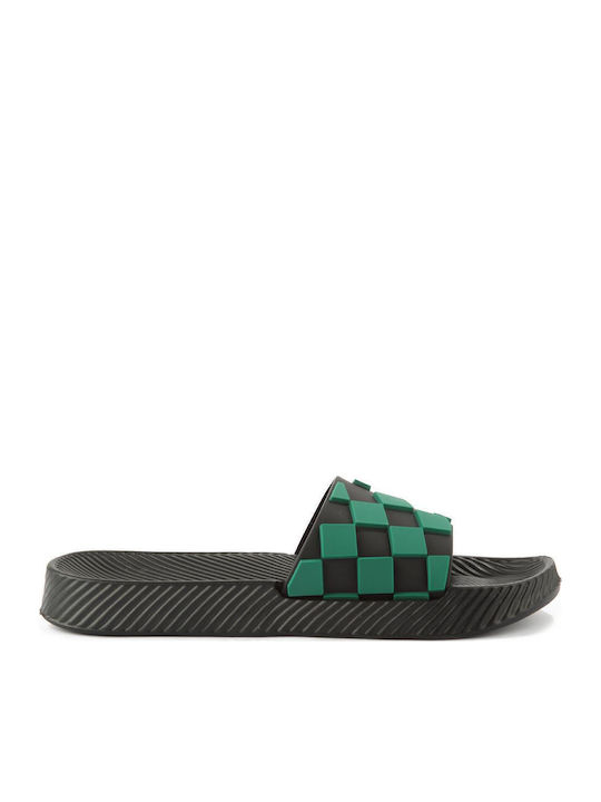 Fshoes Herren Slides Schwarze