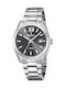 Festina Mens Men's Watch Battery with Silver Metal Bracelet