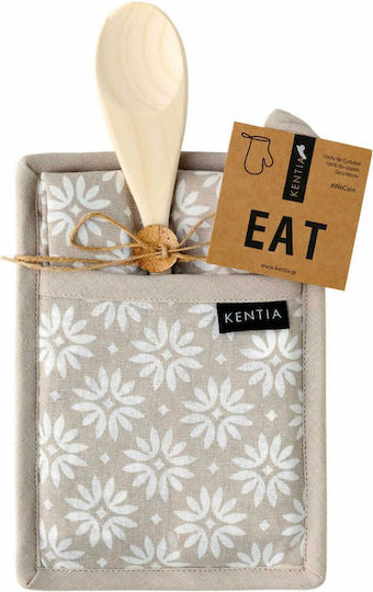 Kentia Loft Mestolo 242 Set Pot Holder Fabric Beige 3pcs