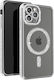 Avizar Diamond Case Iphone 13 Pro Max Protection Magsafe Around Strass Silver