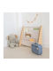 Kids Wooden Bookcase Beige 62x25.4x61cm