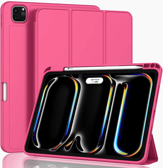Orso Flip Cover Σιλικόνης Φούξια (iPad Pro 2024 13")