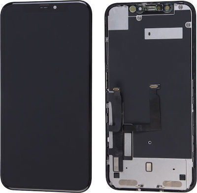 Οθόνη Incell mit Touch-Mechanismus für iPhone XR (Schwarz)