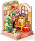Rolife Παιχνίδι Κατασκευών Ξύλινo Robotime Christmas Fireplace