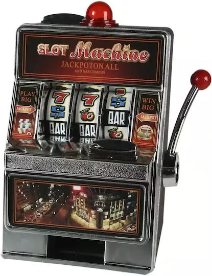 Plastik-Spielautomaten-Spardose 17cm mit Sound