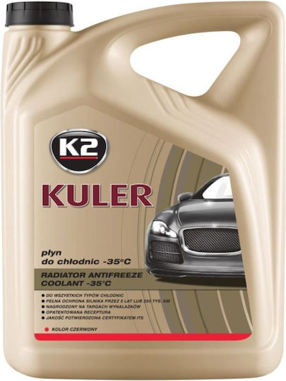 K2 Radiator Coolant 35c 5l Red
