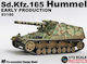 Dragon Models Sd.kfz.165 Hummel German Army Φιγούρα Μοντελισμού Τανκ σε Κλίμακα 1:72 10.2x4.5εκ.