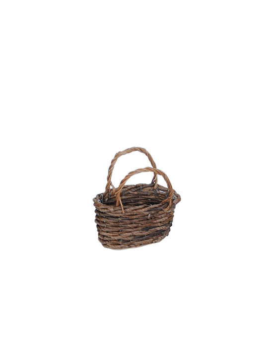 Basket Banana Bag Brown 23x12x14