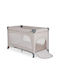 Cangaroo One Touch Кошара за игра с Матрак Сив 120x60см