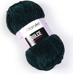 YarnArt Dolce Chunky Micro-poliester Verde Smar...