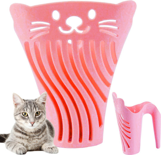 Pink Лопатка Котешка тоалетна 16.5x16.5см 1бр