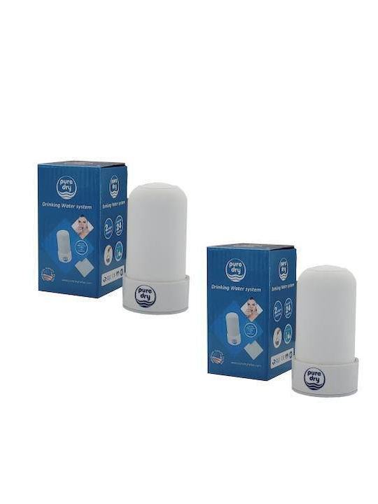 Puredry Filtru de Apă de Înlocuire pentru robinet / Sub blat 2buc