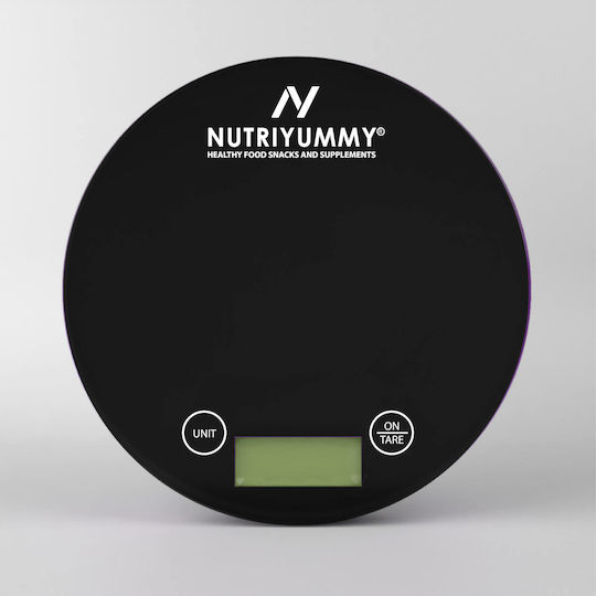 Nutriyummy Digitale Küchenwaage bis 5kg Schwarze