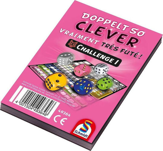 Game Expansion So Clever Challenge I for 1-4 Players 10+ Years Old Schmidt Spiele