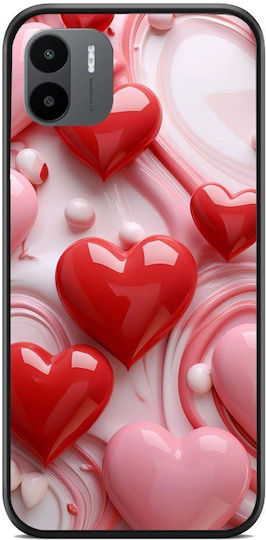 Carcasă Mobilă Inimi 91627 Design Multicolor Redmi A2