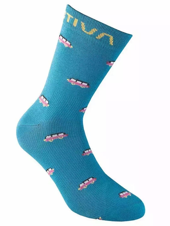 La Sportiva Outdor Fun Trekkingsocken Blau 1 Paar