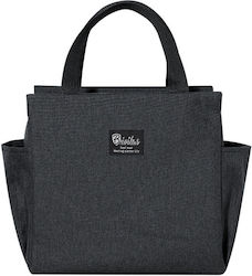 Amber Insulated Bag Lunch Bag Handbag Black