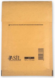 thessPACK Plic Cu Autocolant Maro