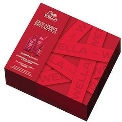 Wella Ultimate Repair Σετ Περιποίησης Μαλλιών για Αναδόμηση & Θρέψη 3τμχ